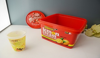  M&M пластиковый контейнер для конфет этикетирование в форме 